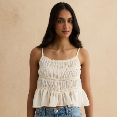W'S SHIRTS W/O SLEEVES-SHORTSL