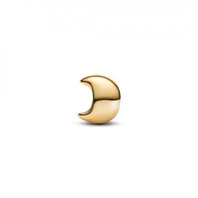 Moon 14k gold-plated mini charm