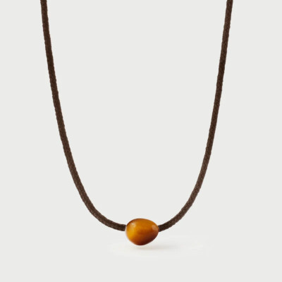 Tiger Eye Orion cord necklace