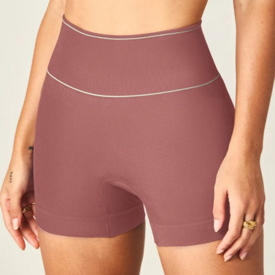 SHORTS FIT CÓS ALTO SEM COSTURA